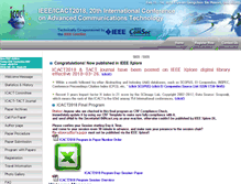 Tablet Screenshot of icact.org